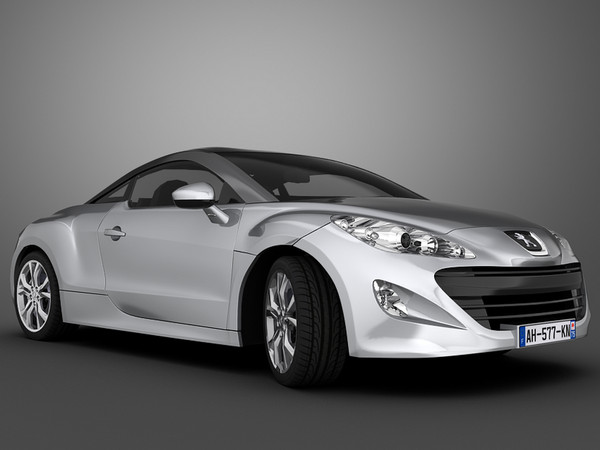 maya car peugeot - Peugeot RCZ (2011) by Swan3DStudios